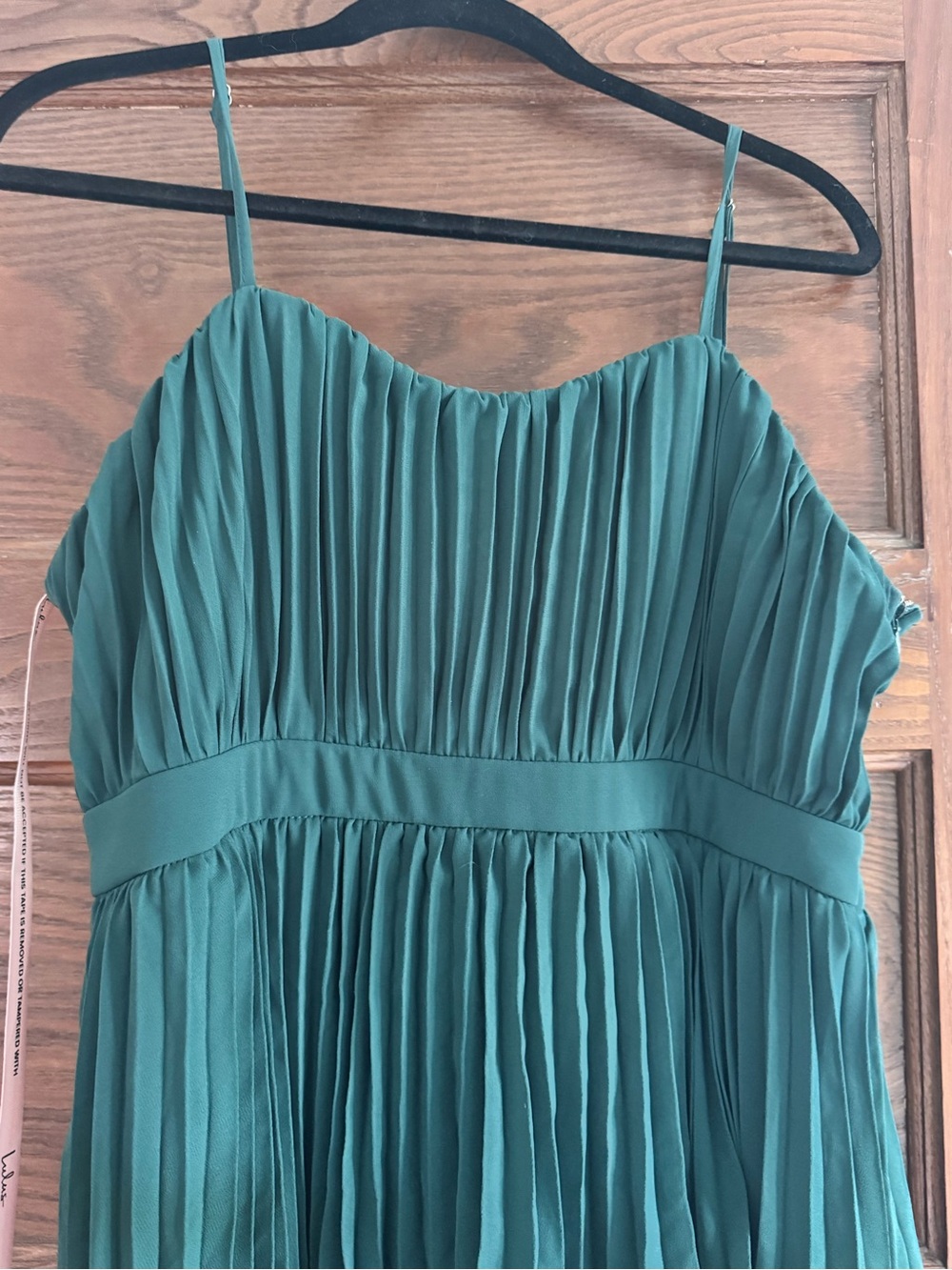 Lulus Jehona Emerald Green Pleated Tiered Maxi Dress - Size XL - Picture 5 of 12
